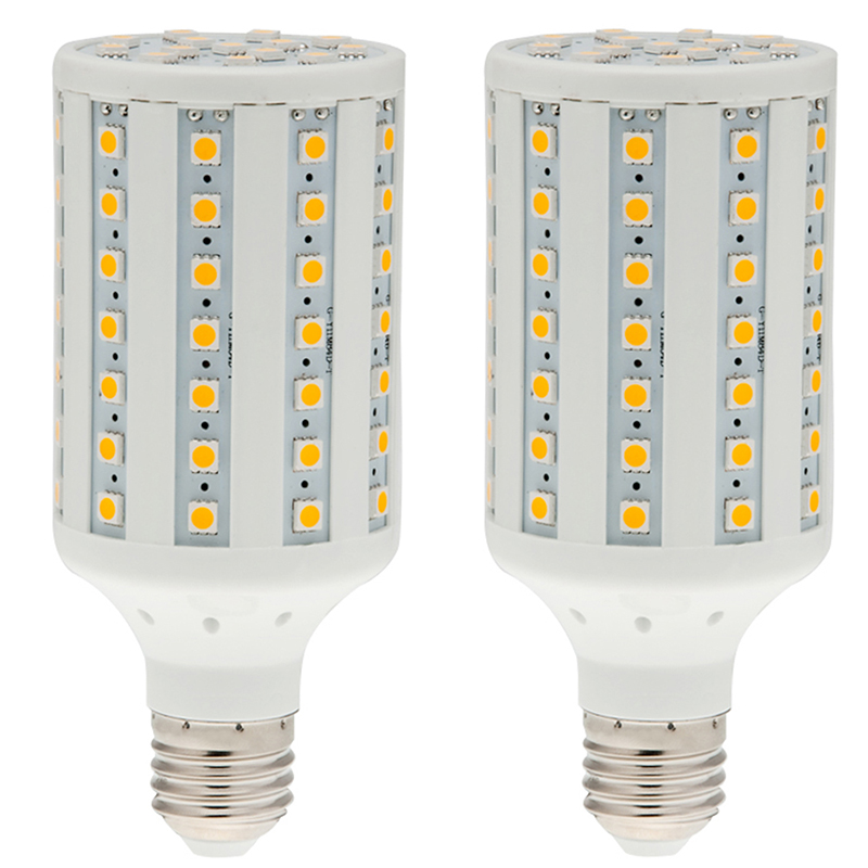 Corn Shape T10 E26/E27 LED Tubular Bulb, 16 Watts, 100W Equivalent, 2-Pack, AC85-265V Corn Shape T10 E26/E27 LED Tubular Bulb, 16 Watts, 100W Equivalent, 2-Pack, AC85-265V